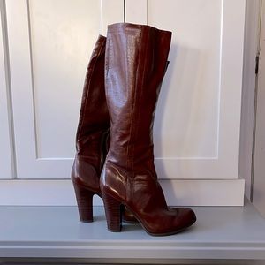 Nine West Magic boot Cognac size 7.